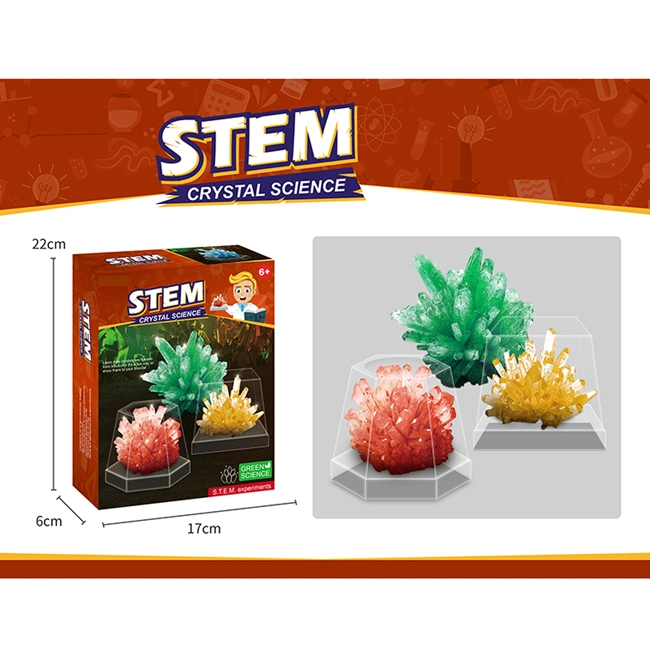 Crystal Growth Children&prime; S Chemistry Experiment Toy Stem Interactive DIY Educational Science Kits for Kids