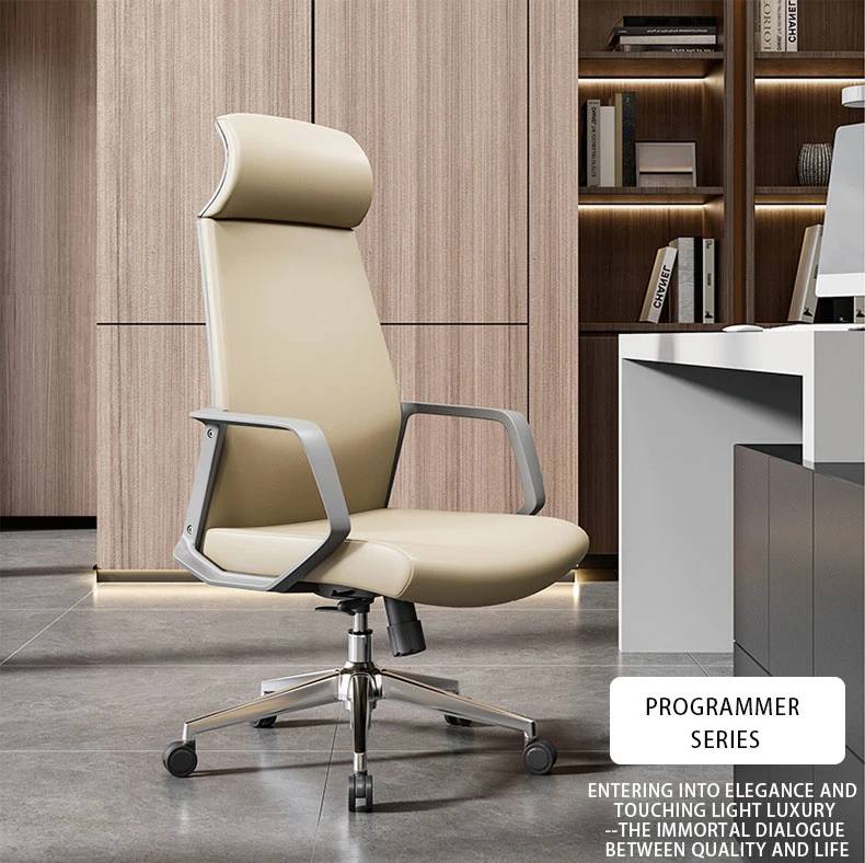 Adjustable High Quality Leader Office Leather Chair Wholesale Products