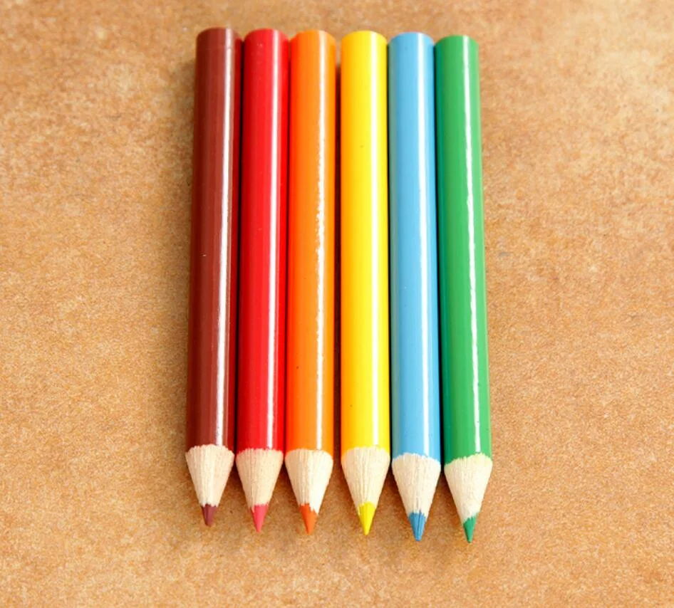 Back to School Stationery Customized 3.5 Inch Hb Color Pencils