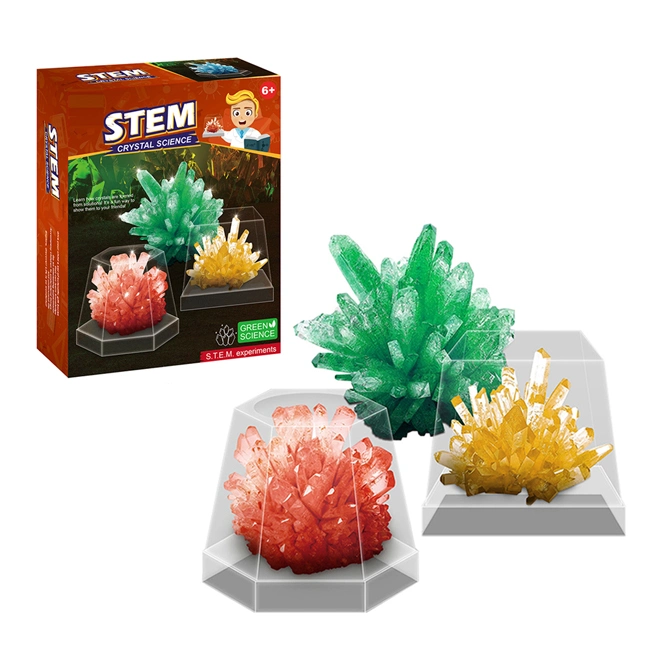 Crystal Growth Children&prime; S Chemistry Experiment Toy Stem Interactive DIY Educational Science Kits for Kids