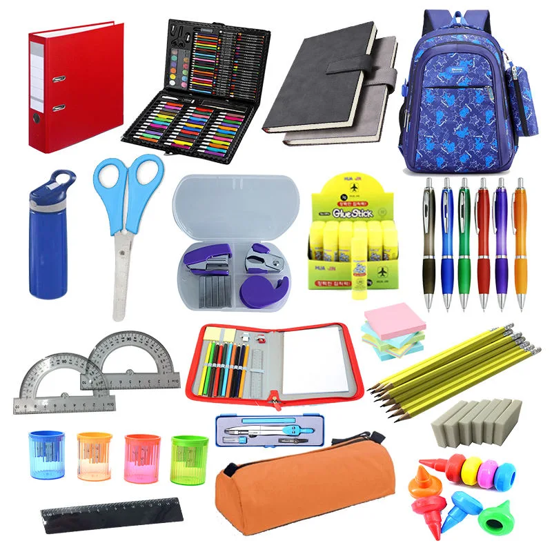 Elementary Kids Girls &amp; Boys Stationery Set Back to School Essentials