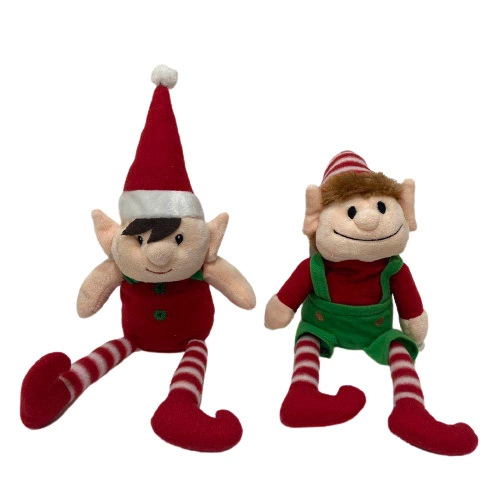 Stuff Toys X-Mas Recording&amp; Repeating Elf Plush Toys Chinese Factory for Children Play with Other BSCI Factory