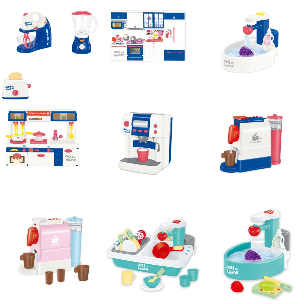 Plastic Toy Doctor Set Series Supermarket Cash Register Medical Equipment Clinic Ice Cream Car Intellectual Educational Toys Kids Toy Educational Play Sets