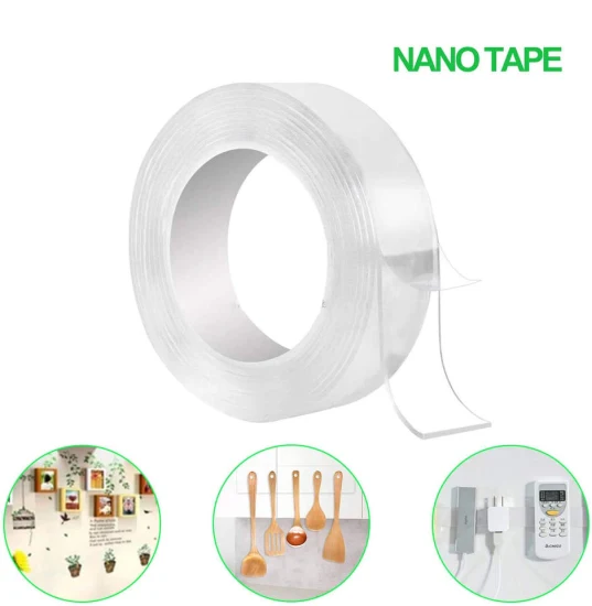 Amazon New Trends Product 1m/3meters/5m Length for Bathroom Kitchen Office Double Sided Grip Nano Tape Reusable