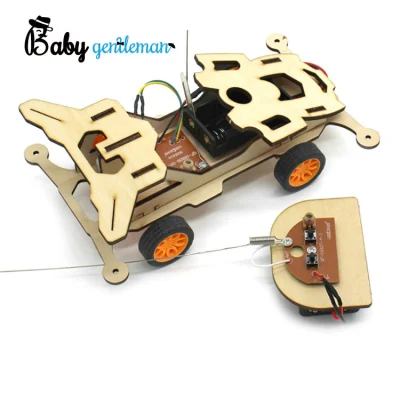 Creative Educational Toy DIY Wooden Racing Car Model Kit for Kids Z04054G